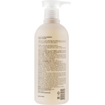 Бессульфатный органический шампунь La'dor Triplex Natural Shampoo