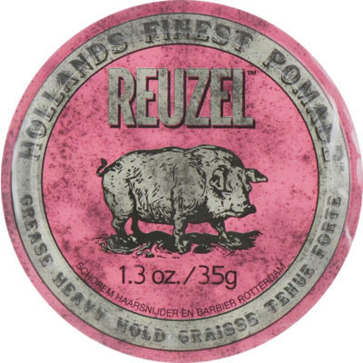Помада для укладки волосся Reuzel Pink Grease Heavy Hold
