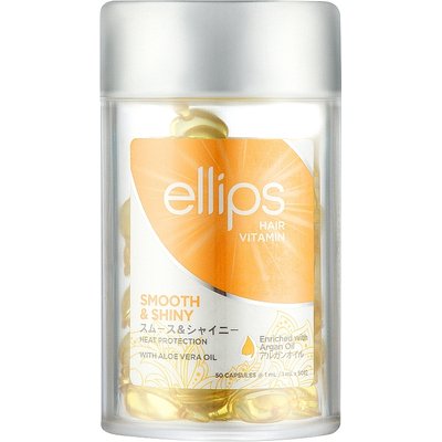 Витамины для волос «Роскошное сияние» с маслом алоэ вера Ellips Hair Vitamin Smooth & Shiny With Aloe Vera Oil