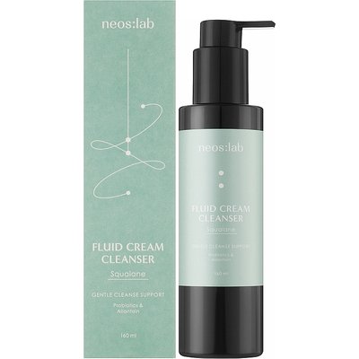 Очищающее молочко для лица Neos:lab Fluid Cream Cleanser Squalane