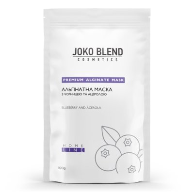 Альгинатная маска с черникой и ацеролой Joko Blend Premium Alginate Mask