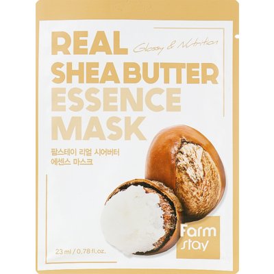 Тканевая маска с маслом ши FarmStay Real Shea Butter Essence Mask