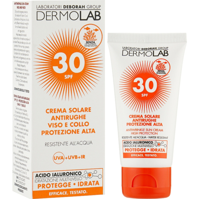 Крем солнцезащитный Deborah Milano Dermolab Antiwrinkle Sun Cream SPF 30