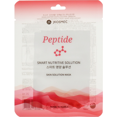 Маска для лица с пептидами Jkosmec Skin Solution Peptide Mask