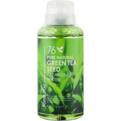 Очищающая вода с экстрактом зеленого чая FarmStay Green Tea Seed Pure Cleansing Water Natural