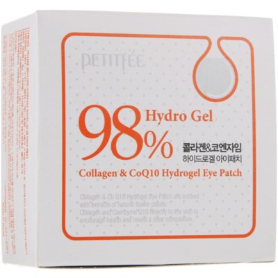 Гідрогелеві патчі для очей з колагеном і коензимом Petitfee Collagen & Co Q10 Hydrogel Eye Patch