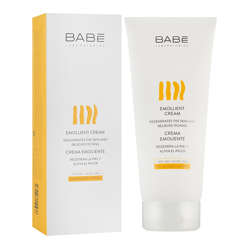 Крем-емолієнт для сухої шкіри Babe Laboratorios Emollient Cream