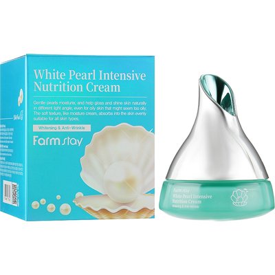 Крем интенсивный питательный с экстрактом жемчуга FarmStay White Pearl Intensive Nutrition Cream