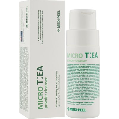 Глубоко очищающая энзимная пудра Medi-Peel Micro Tea Powder Cleanser