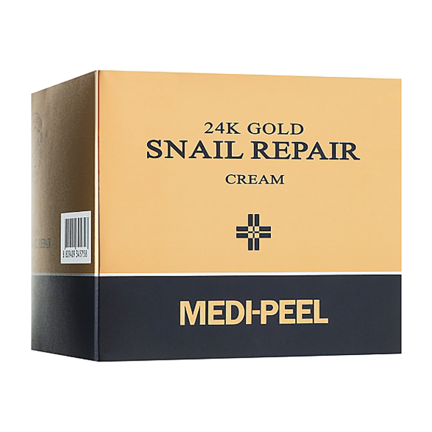 Крем для лица с коллоидным золотом и муцином улитка Medi-Peel 24k Gold Snail Repair Cream