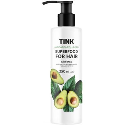 Бальзам для придания объема Авокадо-Колаген Tink SuperFood For Hair Avocado & Collagen Balm