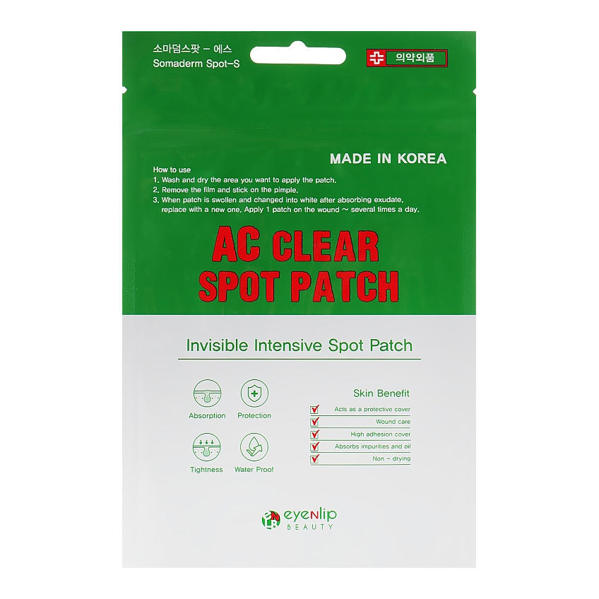 Патчі для проблемної шкіри Eyenlip Ac Clear Spot Patch