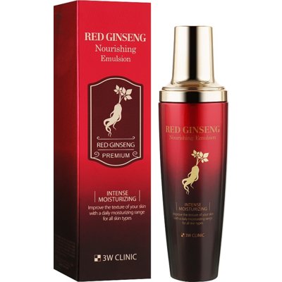 Увлажняющая эмульсия для лица 3W Clinic Red Ginseng Nourishing Emulsion