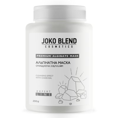 Альгинатная очищающая маска с углем Joko Blend Premium Alginate Mask