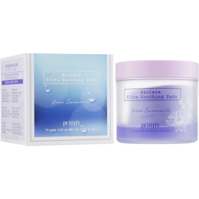 Ультра-зволожуючі пади Petitfee Azulene Ultra Soothing Pads