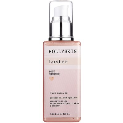 Шимер для тела Hollyskin Luster Body Shimmer Nude Rose. 02