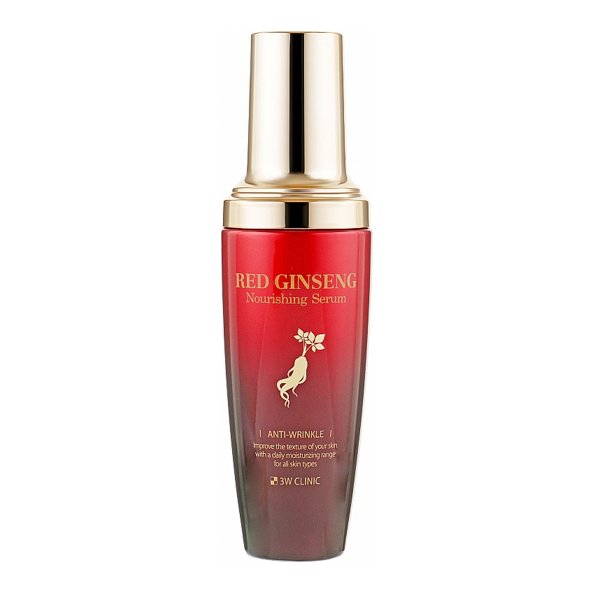 Живильна сироватка з червоним женьшенем 3W Clinic Red Ginseng Nourishing Serum