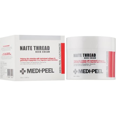 Лифтинг-крем для шеи и декольте с пептидным комплексом Medi-Peel Naite Thread Neck Cream