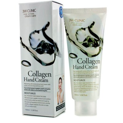 Крем для рук с коллагеном 3W Clinic Collagen Hand Cream