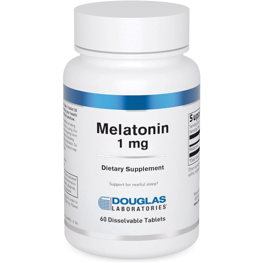 Мелатонін / Melatonin, Douglas Laboratories, 1 мг, 60 таблеток