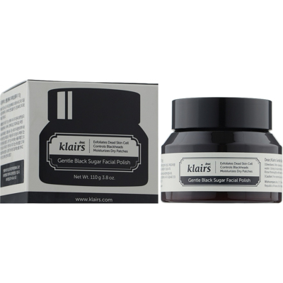 Увлажняющий скраб для лица Klairs Gentle Black Sugar Facial Polish
