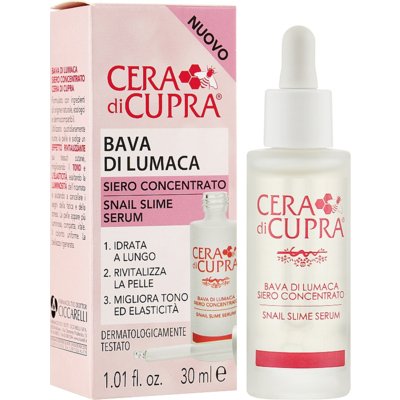 Питательная сыворотка для лица с муцином улитки Cera Di Cupra Snail Slime Serum