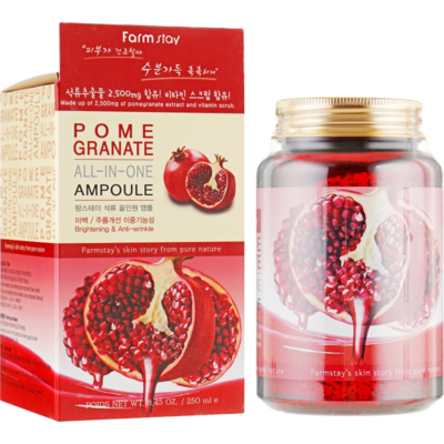 Ампульная сыворотка с экстрактом граната FarmStay Pomegranate All In One Ampoule