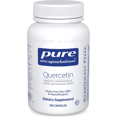 Кверцетин / Quercetin, Pure Encapsulations, 250 мг, 120 капсул