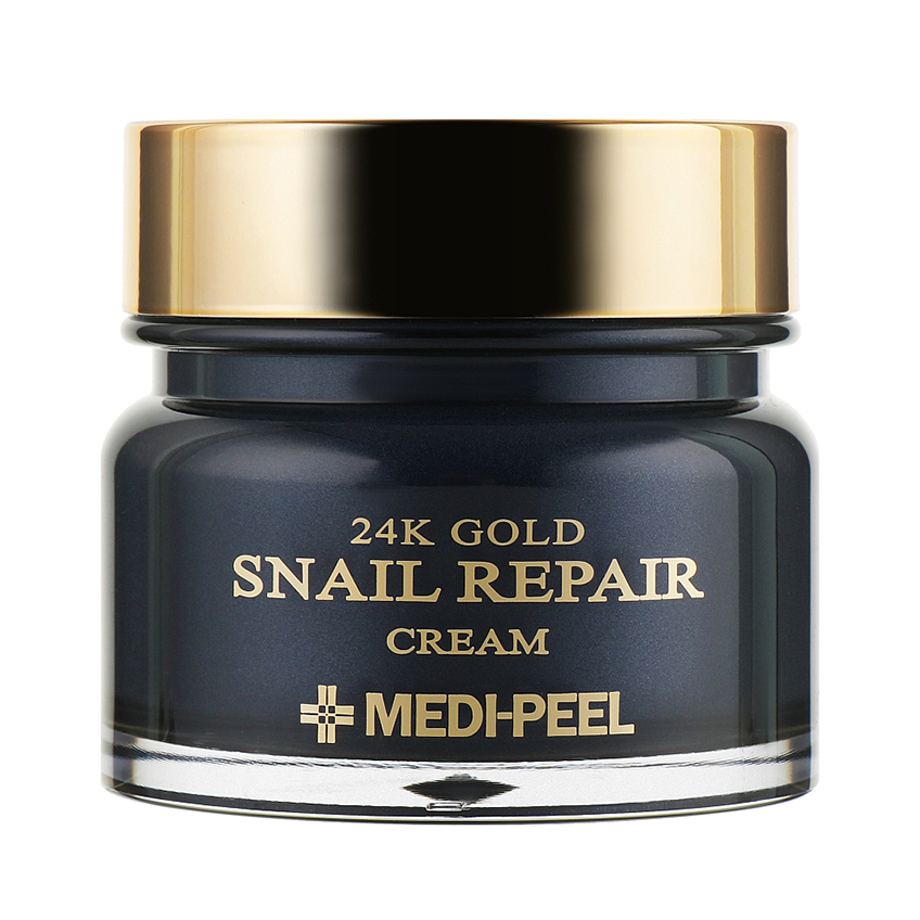 Крем для лица с коллоидным золотом и муцином улитка Medi-Peel 24k Gold Snail Repair Cream